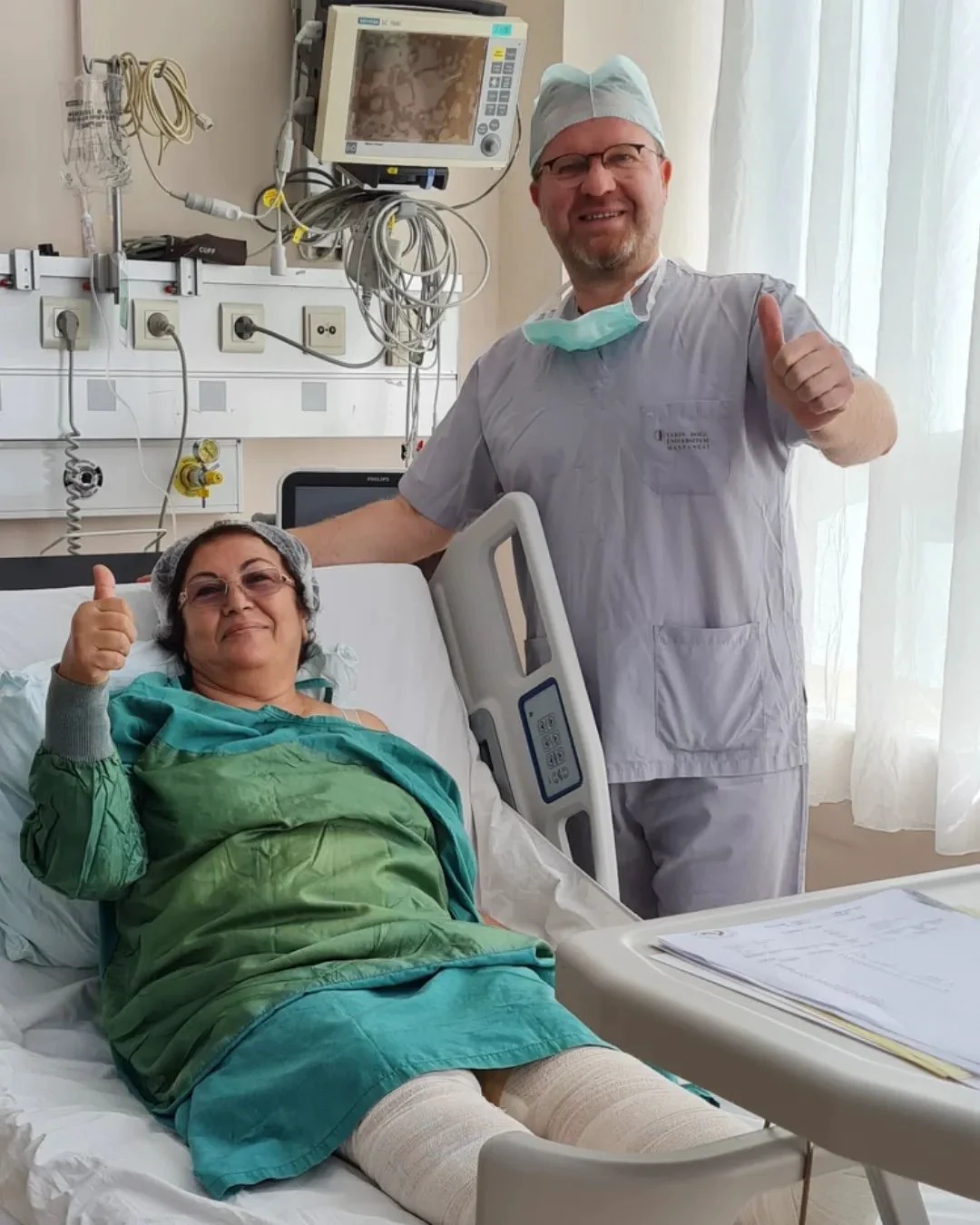 Patient treatment result 1